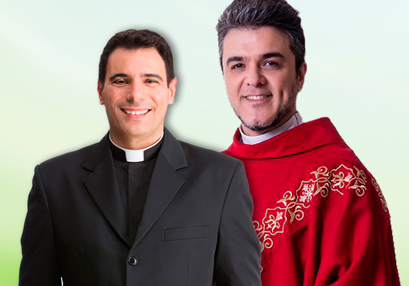 Padre Juarez de Castro e Padre Marcos Roberto Pires